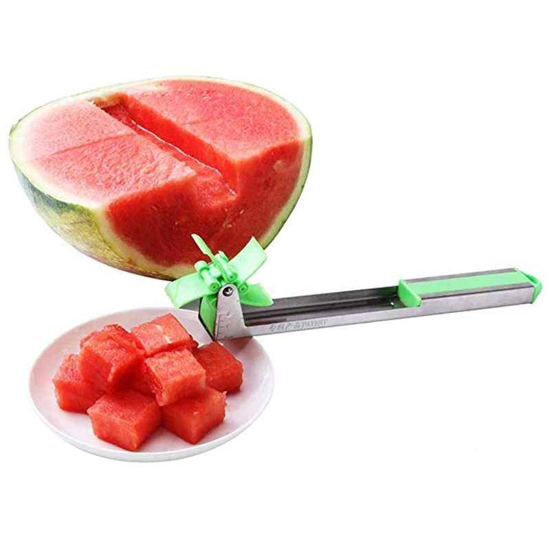 

Stainless Steel Watermelon Slicer Cutter 2019 Upgrade Corer Fruit Vegetable Tools, Melon and Cantaloupe Fruit Slicer, Carver
