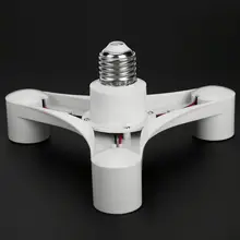 Ретро 3 в 1 E27 к 3E27 База гнездо сплиттер светодиодный свет лампы адаптер держатель лампы конвертер лампочки E27 держатель Лампы