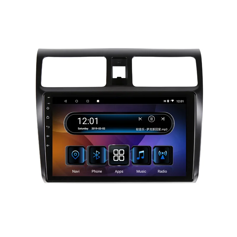 Top 9" 4G RAM 2.5D IPS 8 CORE Android 8.1 Car DVD Multimedia Player GPS for Suzuki Swift 2006-2010-2012-2015 audio radio navigation 16