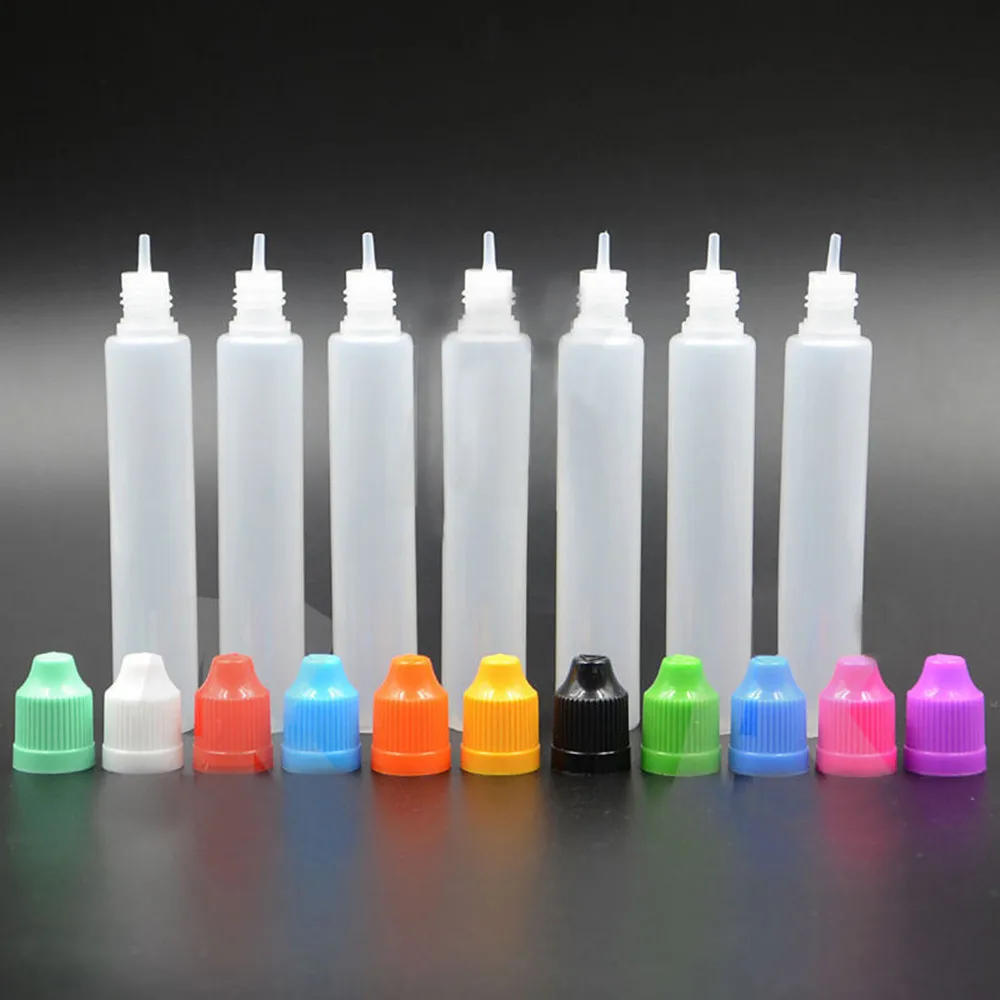 5 шт. 60 мл LDPE ручка Форма пластиковая бутылка с childproof Cap пластик. бутылки для жидкость для электронной сигареты E бутылочка с дозатором для сока