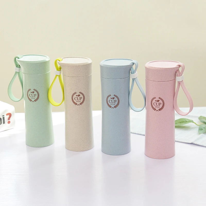 

Eco-Friendly Wheat Straw Maixiang Cup Student Hand Cup Creative Environmental Protection Insulation Cup Sealed Leak-proof Cup