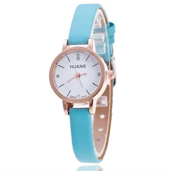 

Relogios2018New Mini Delicate Small Dial Fashion Student Children Ladies Bracelet Watch Multiple Colour Leather Lady Dress Watch