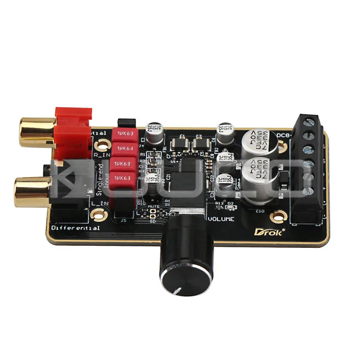 15W+15W Digital Audio Amplifier 2.0 Dual-channel Class D DC5V Amplify Module for Bookshelf Speakers Floor Speakers with Knob 15W+15W Digital Audio Amplifier 2.0 Dual-channel Class D DC5V Amplify Module for Bookshelf Speakers Floor Speakers with Knob