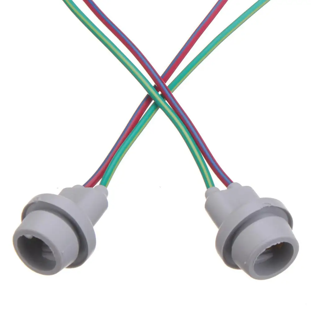 

2Pcs W5W T10 Rubber Parking Light Lamp Socket Base for Scooter Motorcycle Car