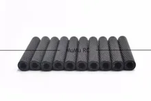 10pcs M3*30 30mm Black Netted Pattern Aluminum Standoff For RC QAV-X 210 QAV-ULX For Racing Cross Drones Quadcopters