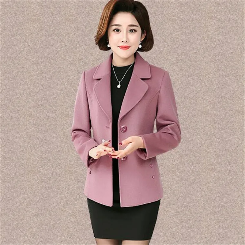 Femmes Longues Manches Automne Dark Green Red D'âge Hot Survêtement Casual 6xl De À Xl La Moyen New Plus Veste Laine watermelon Hiver Taille 2018 pink 5PAxvXq5