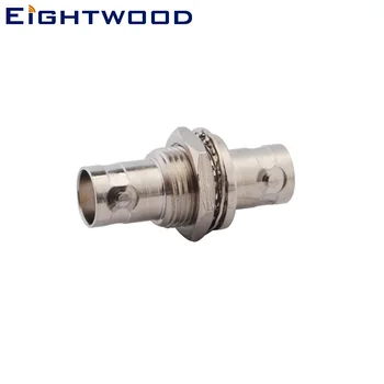 

Eightwood 5PCS BNC Jack to BNC Jack Bulkhead RF Coaxial Adapter Connector for Monitor CCTV Security Camera Aerial Antenna Cable