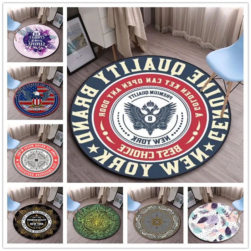 Creativity Round Carpets for Living Room Decor Carpet Kids Room Computer Chair Mat rugs bedroom large Area Rug 60-180cm diameter Creativity Round Carpets for Living Room Decor Carpet Kids Room Computer Chair Mat rugs bedroom large Area Rug 60-180cm diameter