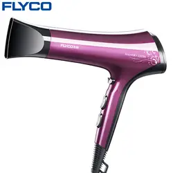 Flyco Новый профессиональный горячего и холодного ветра фен 2200 Вт фен для салона термостатический Инструменты для укладки волос бытовой 220 В