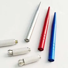 Микроблейдинг аппарат для татуажа для перманентного макияжа бровей Татуировка ручка-держатель игл иглы Лезвия maquina de tatuagem тату