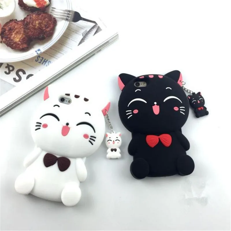 

MJH1- Desenhos Animados Lucky Telefone Móvel capa de Pele Shell Para iPhone5G 5S 6G 6 S 6 MAIS 7G 7 al&eacute