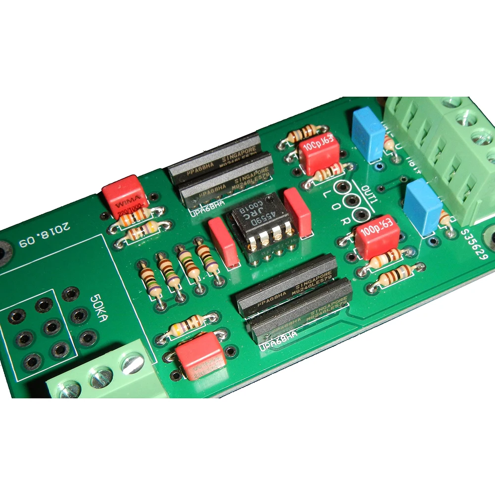 RC4559 op dual channel amp Classic pre-amplifier Reference A25 preamp amplifier Board