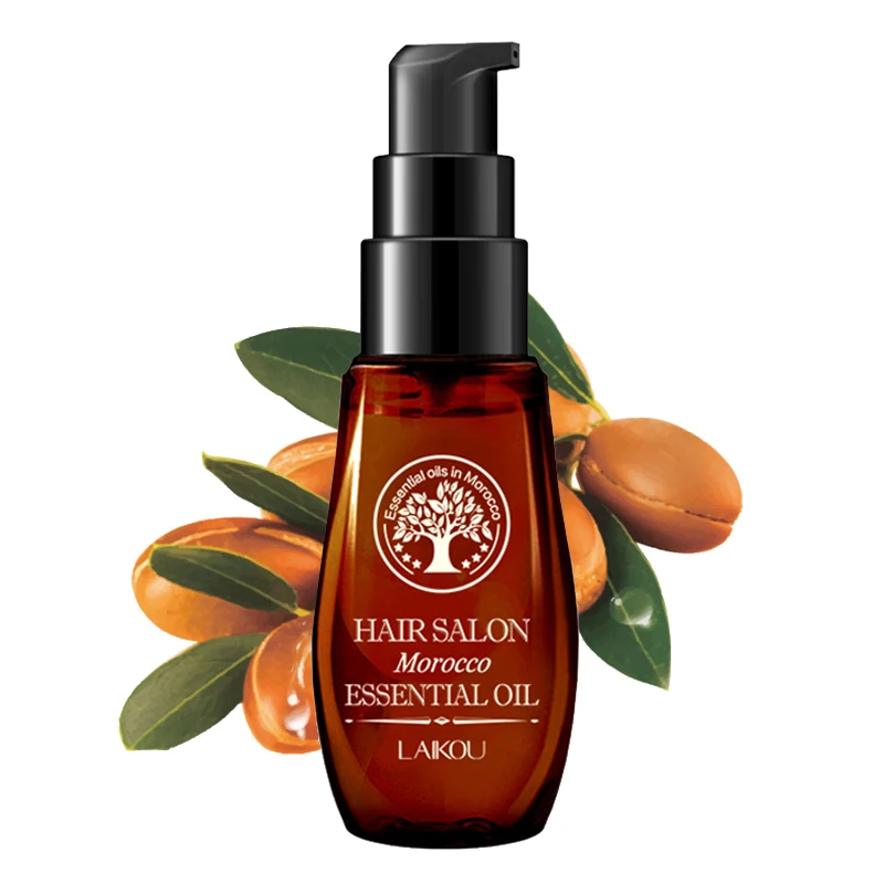 

LAIKOU Moroccan Nut oil Hair Care Liquid Repair Damaged Hair Essential oil Nourishing Liquid Anti-Hair Loss Hairs Regeneration