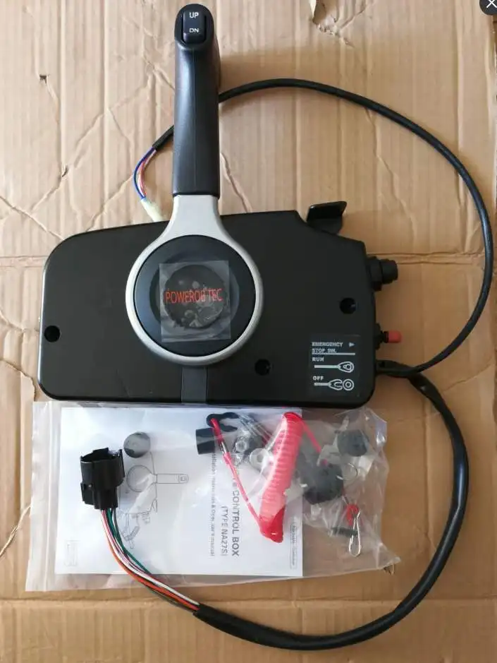 

67200-99E56 Side Remote Control Box for Suzuki Outboard Motors with PT Push and 16.4ft cable