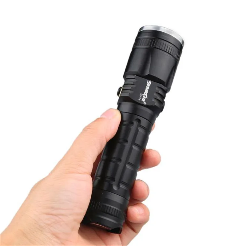 Best C3 Bicycle Light CREEE XM-L T6 LED Rechargeable Flashlight Torch Lamp + 18650 Battery Charger Waterproofing Zoomable Wide Beam 10