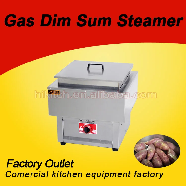 Stainless Steel Commercial Lpg Gas Food Boiler Steamer Electric Food