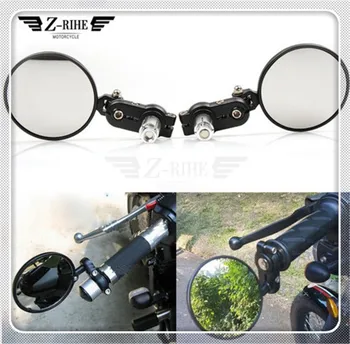 

Motorcycle Handlebar Rear View Side Mirror Rearview Universal for Suzuki TL1000S/R VS800 Intruder VZ800 Maraude