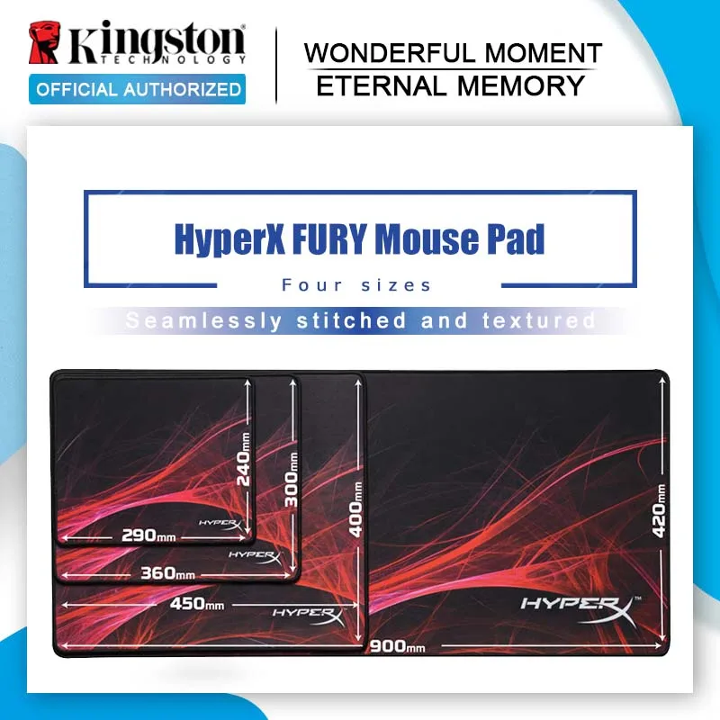 Kingston HyperX FURY коврик для мыши большой коврик для Macbook ноутбука мышь Notbook компьютер креативный резиновый коврик игровой коврик для мыши