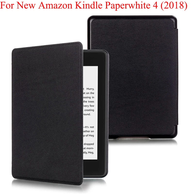 Case For New Amazon Kindle Paperwhite (2018) 6'' Custer Grain PU