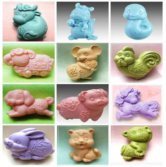 Animal silicone soap molds rubbit cake silicone mouldsin Cake Molds from Home & Garden on