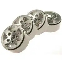 4/5CS 送料無料 1.9 ヘビーデューティービードロックリング合金ホイールリム 1/10 スケール Rc カー SCX10 ためクローラ CC01