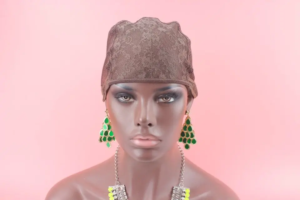 1 шт. сетка для парика с регулируемыми ремешками S/M/L|wig cap|caps for making wigsbrown wig cap |