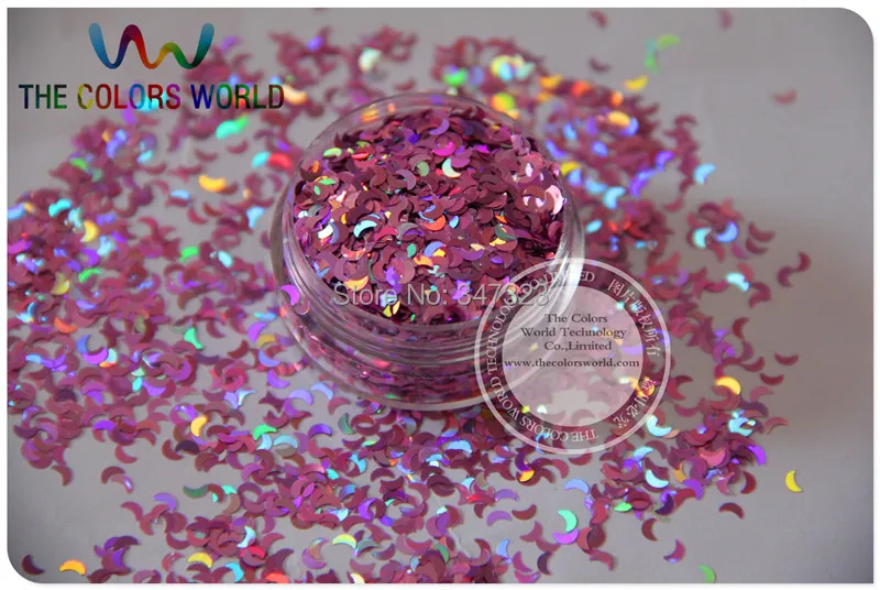 Forma para Decoração de Unhas e Outras Holográfica Paillette Lantejoulas Artes Faça Você Mesmo Decora Tamanho: 3 mm 12 Lua 9 Cheap Strass e decorações