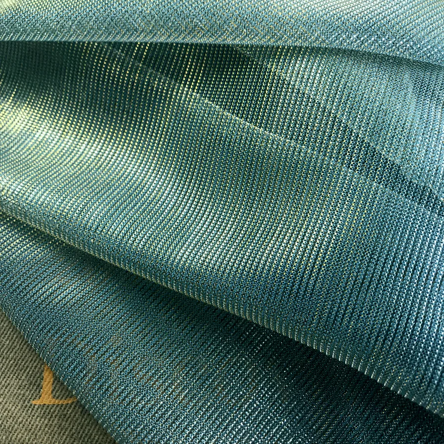 

3 meters 150cm 59" width green shiny mesh tulle fabric evening dress clothes materials MM454