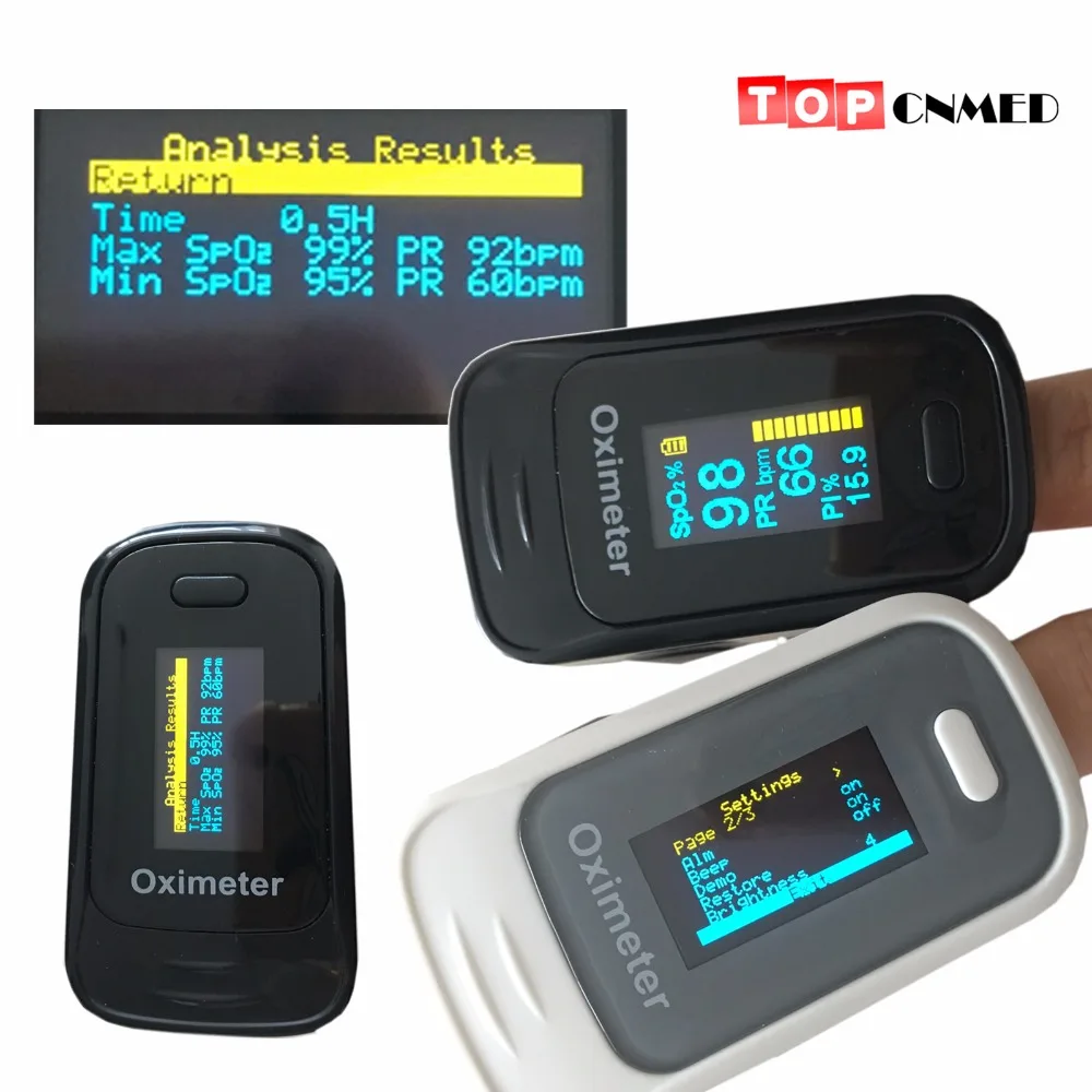 Пульсоксиметр с пальцевым наконечником SPO2 pri PI 3 размера пульсоксиметр датчик