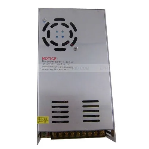 

15PCS Security Free shipping CCTV power supply 12V 30A CE, LVD Approved wih LED Light Strip Cooling by Fan