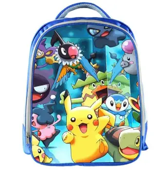 

13 Inch Mochila Pokemon Pikachu Backpack For Boys School Bags Kids Daily Backpacks Children Book Bag Bags Schoolbags