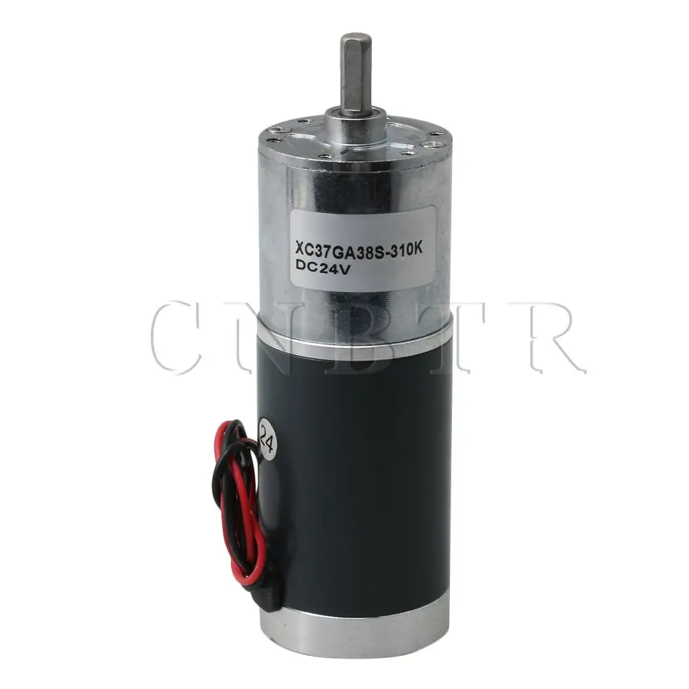 

DC24V High Torque Electric Speed Reduction Geared Motor Black