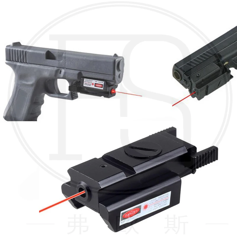 Tactical Red Dot Laser Sight For 20mm Rail Pistol Rifle Army Combat