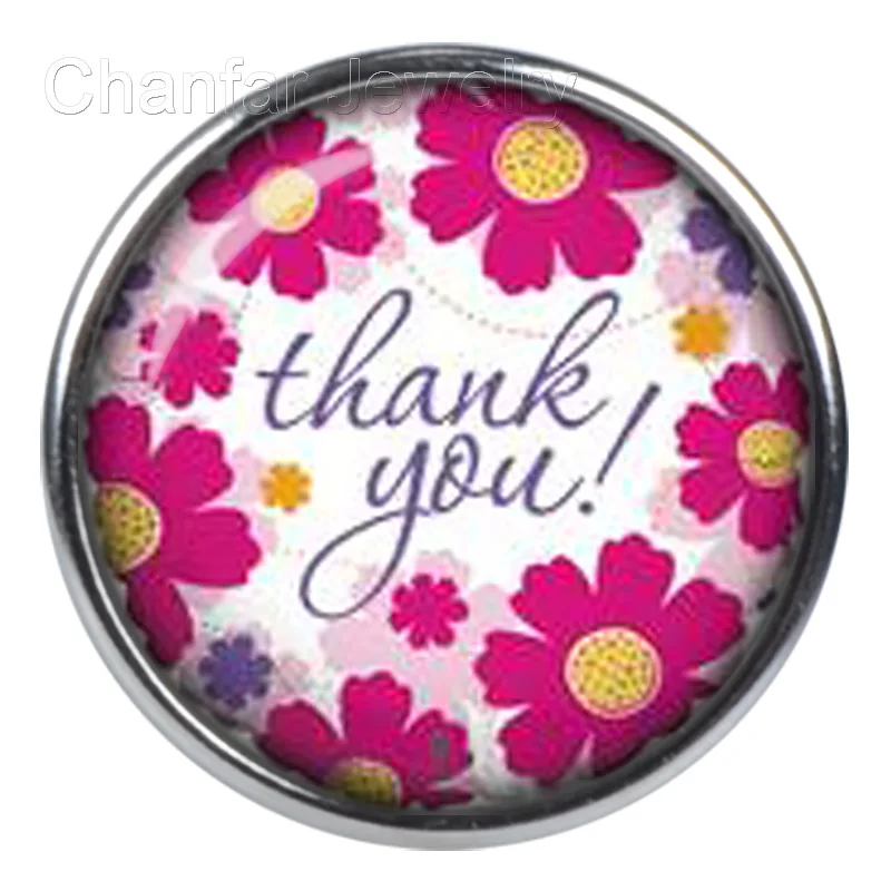 

thank you snap button for DIY snap button bracelet