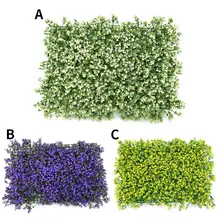 Садовое украшение муляж растения на стену пластиковые поддельные лужайки зеленая растительность для стены магазин двери рекрут украшения газон солнце цветок газон