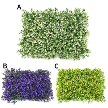 

Garden Decoration Simulation Plant Wall Plastic Fake Lawn Green Plant Wall Door Shop Recruit Decoration Lawn Sun Flower Lawn