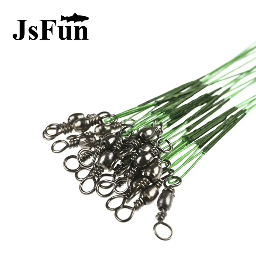 100pcs Fishing Line for Lead Steel Fishing Wire Fishing Cord Rope