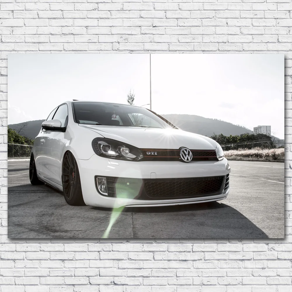 Настенные картины Golf 7 GTI Спорт (Volkswagen автомобилей Плакаты и художественная
