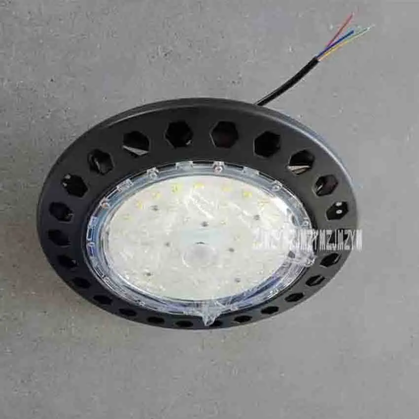 

6PCS/LOT 100W UFO 3030LED Industrial Mining Lamp Workshop Indoor Home Lighting Lamp 85-265V 100-110LM/W 6500-7000K (280*105mm)