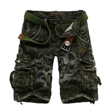 Шорты мужские Красивые брендовые новые модные мужские хлопковые военный армейский Грузовой Шорты Мужские Шорты повседневные брюки большие размеры 28
