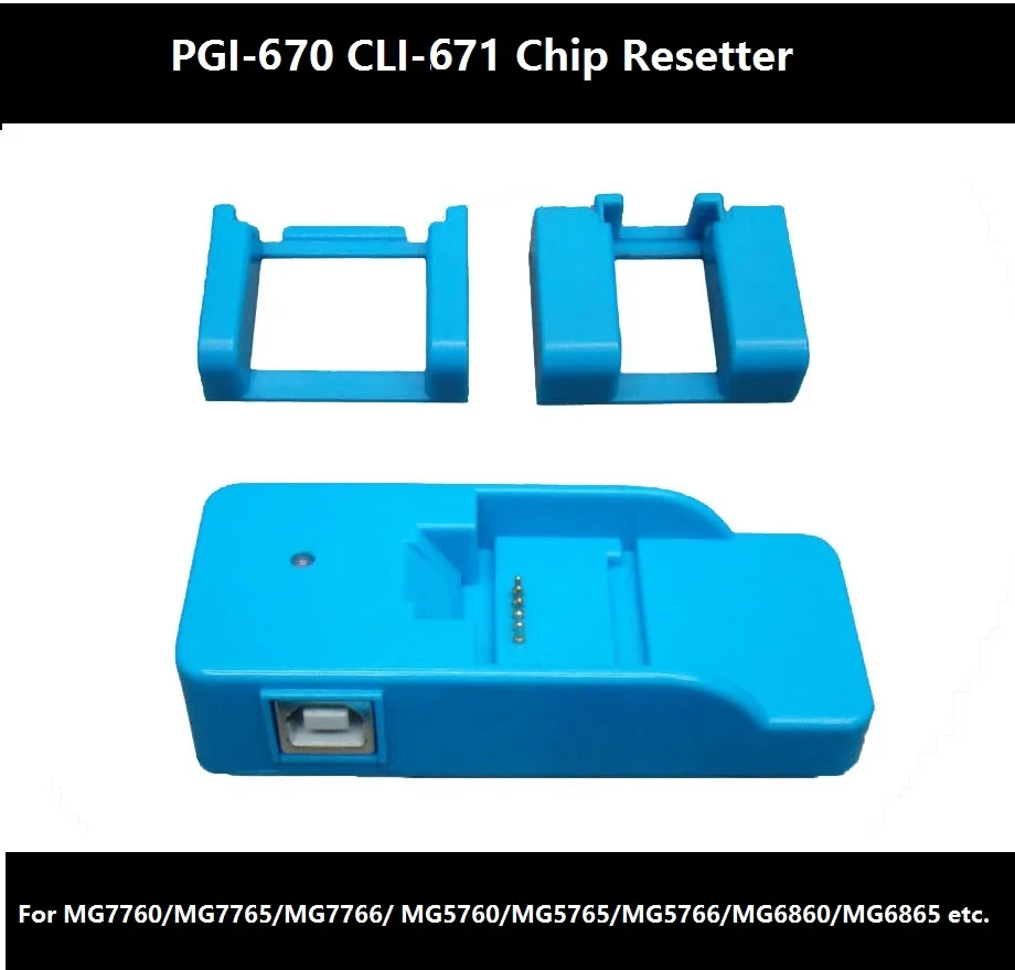 

XIMO Chip resetter for PGI-670 CLI-671, Oceanian printer models MG5760/MG5765/MG5766 etc.