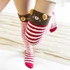 Japonais Mori Fille Modélisation Animale Genou Chaussettes Rayé Mignon Belle Kawaii Confortable Longue Cuisse Haute Chaussettes De Compression Hiver Chaussette Chaude ► Photo 3/6