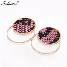 Sehuoran-boucles d'oreilles pour femmes, Punk, pendentifs, bijoux, tendance, nouvelle marque, tendance