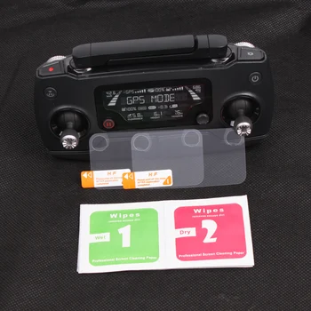 

2pcs Remote Controller Screen Protector Display Monitor Anti-Scratch Film Cover for DJI Mavic 2 Zoom Mavic Pro Drone Accessory