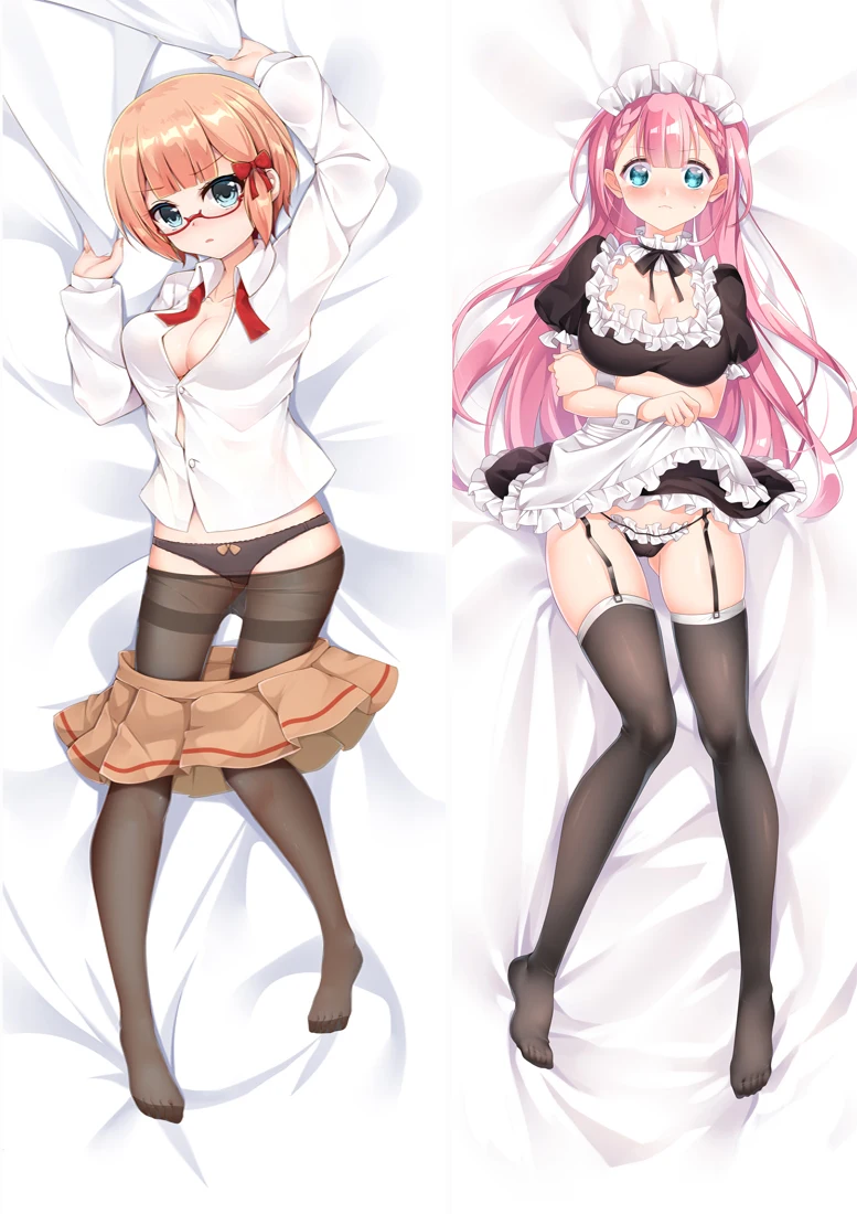 Чехол Подушка для тела Bokutachi Wa Benkyou Ga Ogata Rizu Mafuyu Kirisu Dakimakura декоративная наволочка