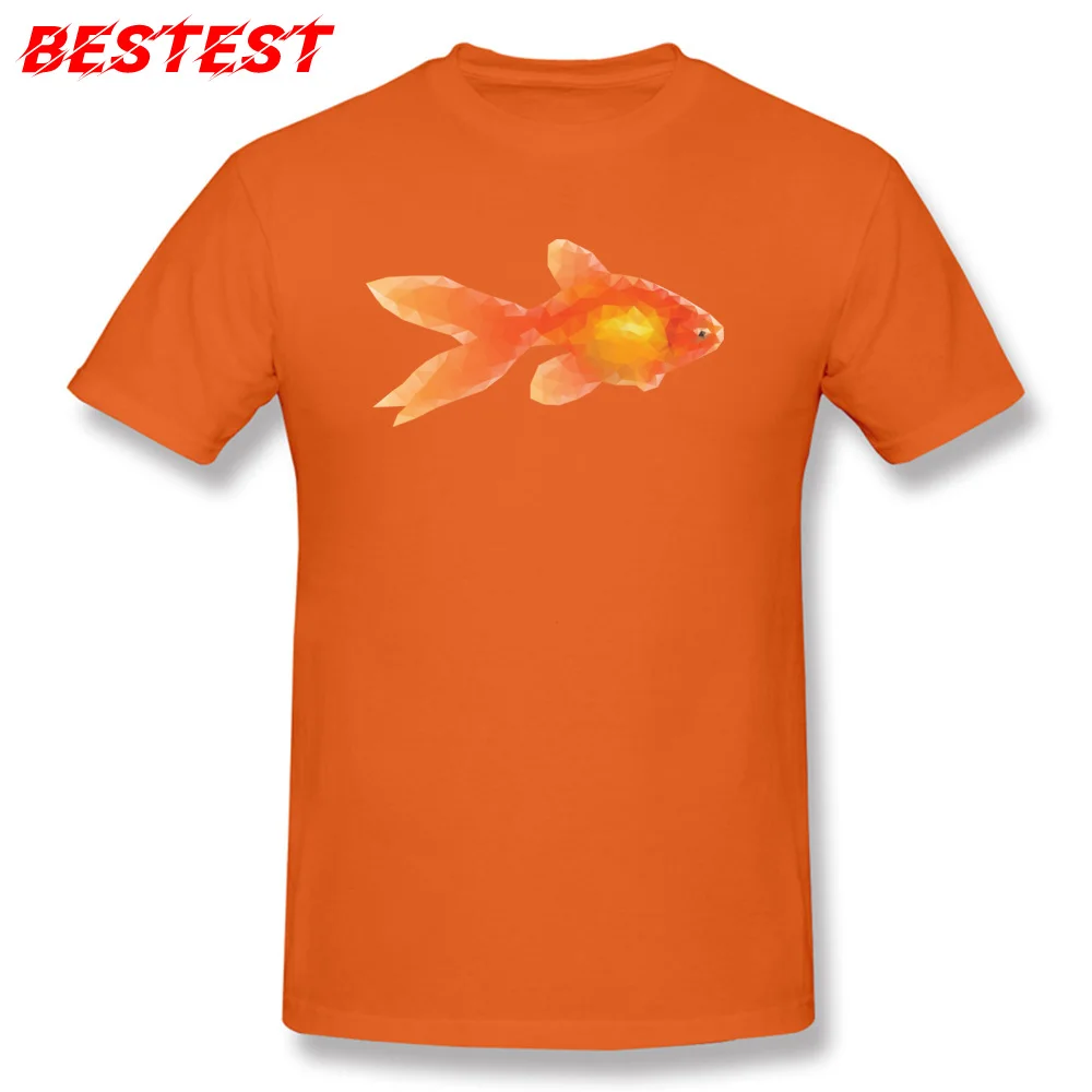 cosie Short Sleeve Tops & Tees Summer Autumn 2018 Hot Sale Round Collar Cotton Fabric Tops Shirts Boy T-shirts goldfish 1101446 goldfish 1101446 orange