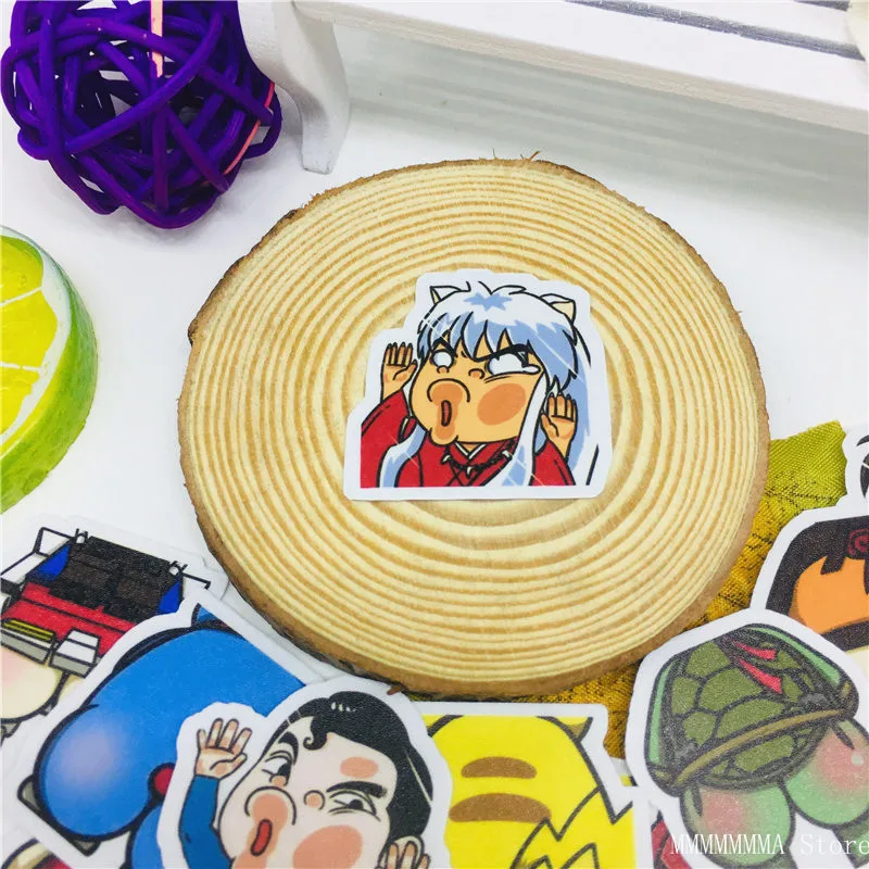 40 pcs Anime sells cute Stickers for Car Styling Bike Motorcycle Phone Laptop Travel Luggage Cool Funny Sticker Bomb Decals