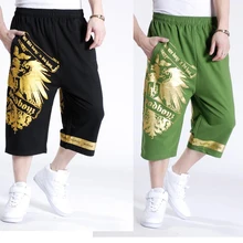 Плюс удобрения Слаксы мужская одежда хип-хоп повседневные мужские штаны шаровары брюки длиной до икры DJ DS костюмы танцовщицы