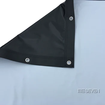 

72 inches 16:9 HD Projector Screen Portable Folded PVC Soft Front Projection Screen Fabric with Eyelets without Frame