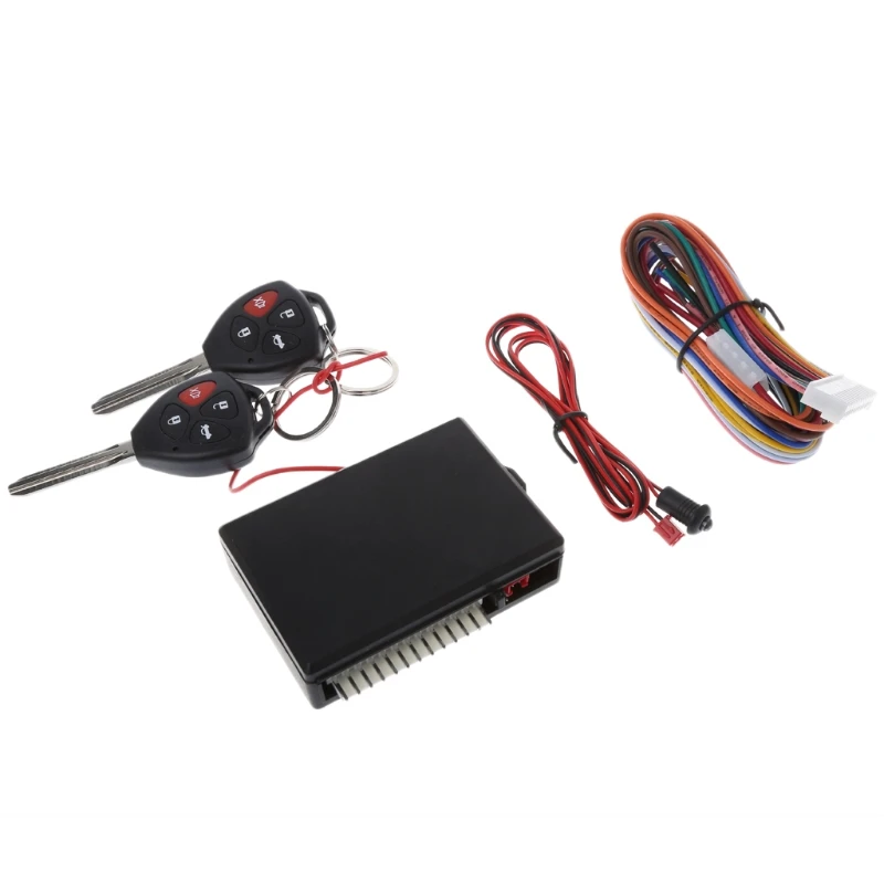 Big Deal  Universal Central Locking with Remote Control 12V Car Alarm System Remote Central Kit Door Lock Veh